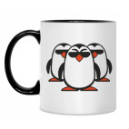 Кружка двухцветная