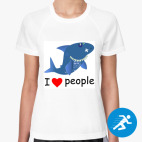 Женская спортивная футболка