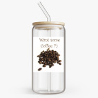 Банка с бамбуковой крышкой