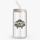 Банка с бамбуковой крышкой