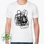 Мужская футболка органик