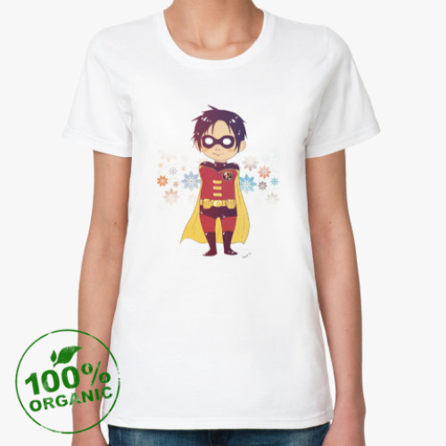 Женская футболка из органик-хлопка Тим Дрейк