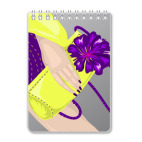 Блокнот А6 Сумочка