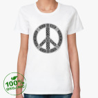 Женская футболка органик