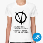 Женская спортивная футболка