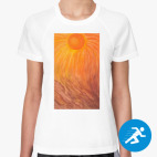 Женская спортивная футболка