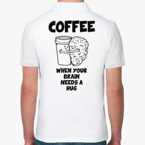 Рубашка поло Кофе