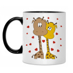 Кружка двухцветная