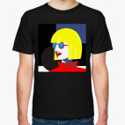 Стильная девушка в стиле поп арт