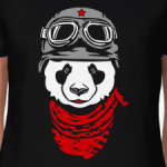  Панда байкер.