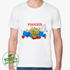 Мужская футболка органик