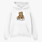 Толстовка худи оверсайз