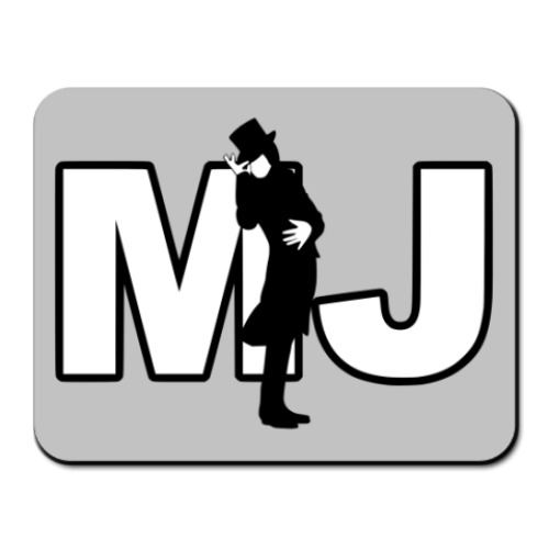 Коврик для мыши с принтом 'Letters&Man'