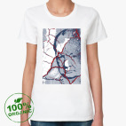 Женская футболка органик