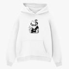 Толстовка худи оверсайз