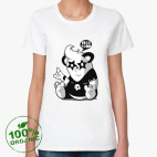 Женская футболка органик