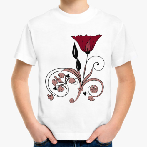 Детская футболка ЦВЕТОК