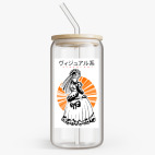 Банка с бамбуковой крышкой