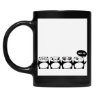 Кружка цветная UV-DTF