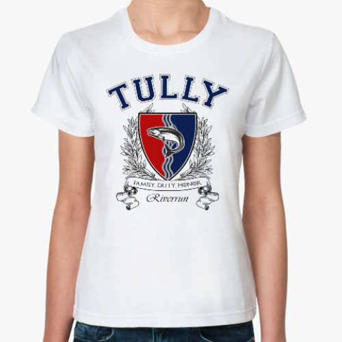 Классическая футболка House Tully