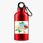 Металлическая бутылка 400 мл UV-DTF