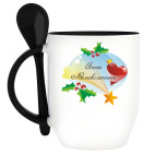 Кружка с ложкой