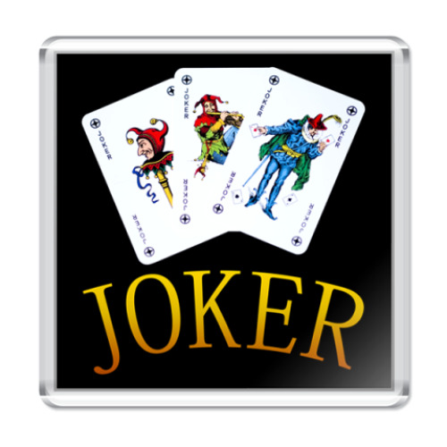 Магнит с принтом «Joker»
