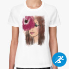 Женская спортивная футболка
