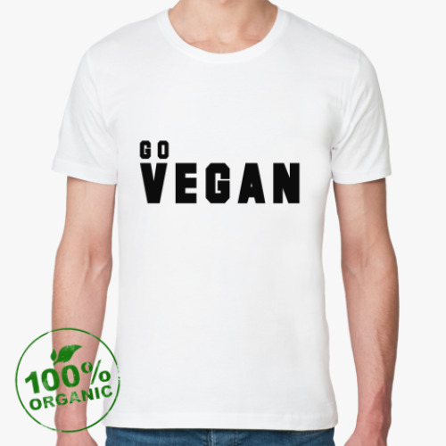 Футболка из органик-хлопка vegan