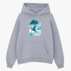 Толстовка худи оверсайз