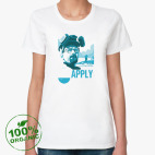 Женская футболка органик