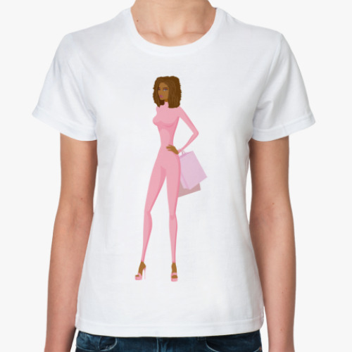 Классическая футболка Девушка