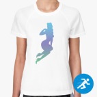 Женская спортивная футболка