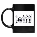 Кружка цветная UV-DTF