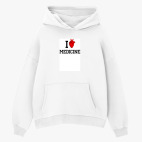 Толстовка худи оверсайз