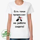 Женская футболка органик