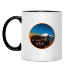 Кружка двухцветная