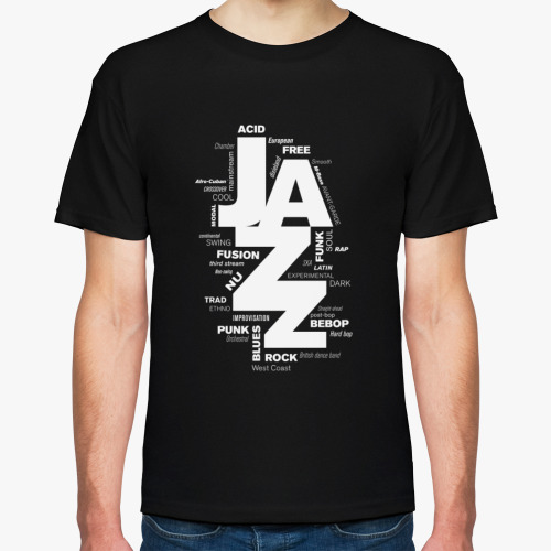 Футболка Jazz Styles - BW2