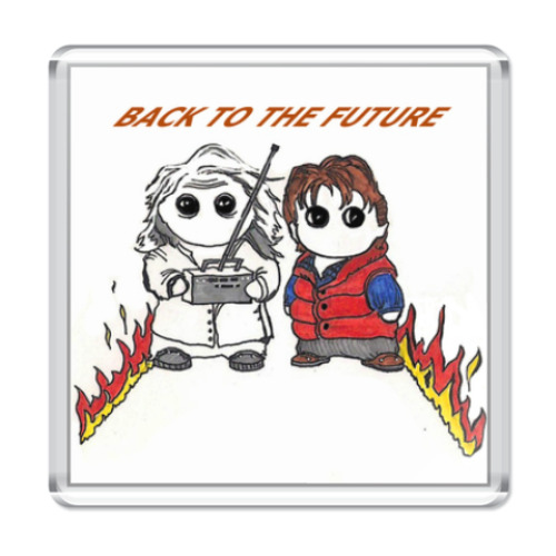 Магнит Back To The Future