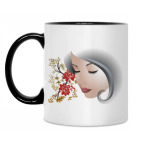 Кружка двухцветная