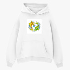 Толстовка худи оверсайз