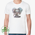 Мужская футболка органик