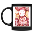 Кружка цветная UV-DTF