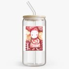 Банка с бамбуковой крышкой