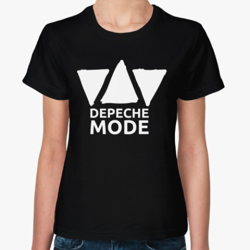 Женская футболка Depeche Mode