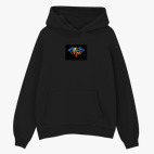 Толстовка худи оверсайз