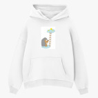 Толстовка худи оверсайз