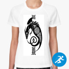 Женская спортивная футболка