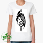 Женская футболка органик