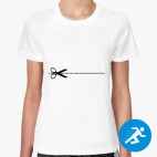 Женская спортивная футболка